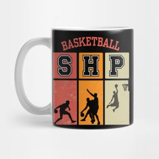 Shoot Hoop Points،basketball funny design Mug